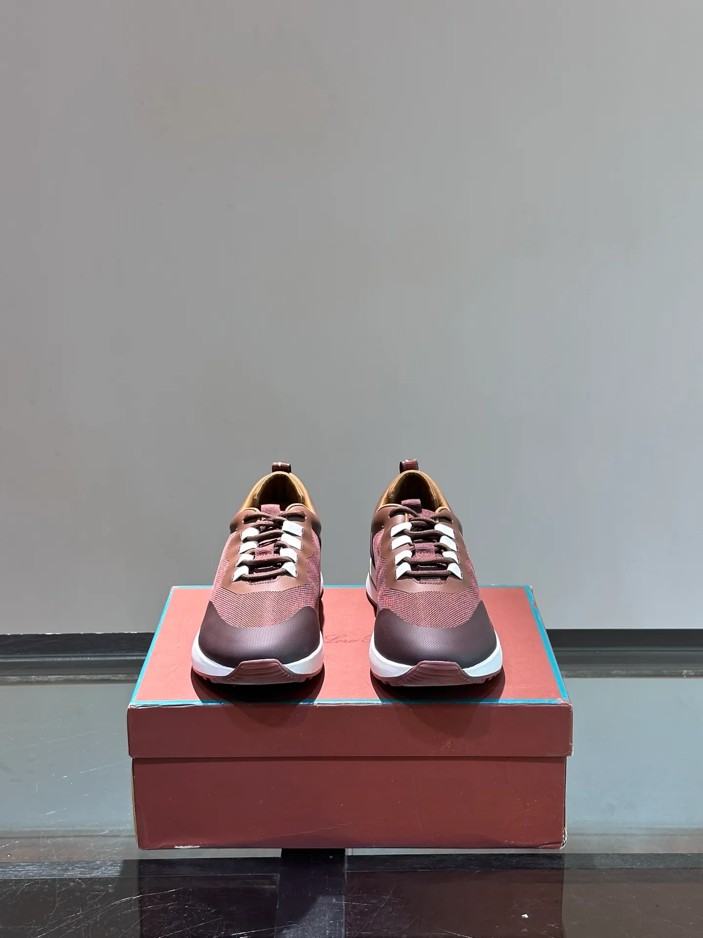 Men's Men's Shoes 💰p560 "Loro Men's Shoes 💰piana" niche Loro classic jogging shoes, men's lace-up casual shoes and sneakers, high-quality lightweight and comfortable fabrics, suitable for outdoor leisure, the color scheme is young and energetic, and it looks great with sportswear or casual suits! Size: 39-45 (46 customized)